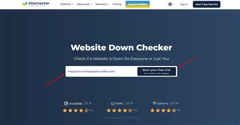 Free Website Down Checker .